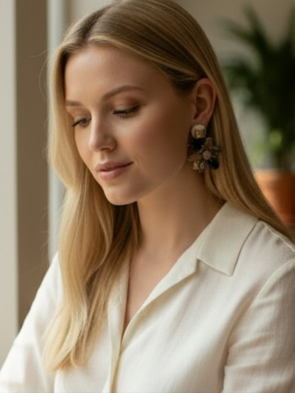 J. Crew Statement Earrings - Picture 2 of 6